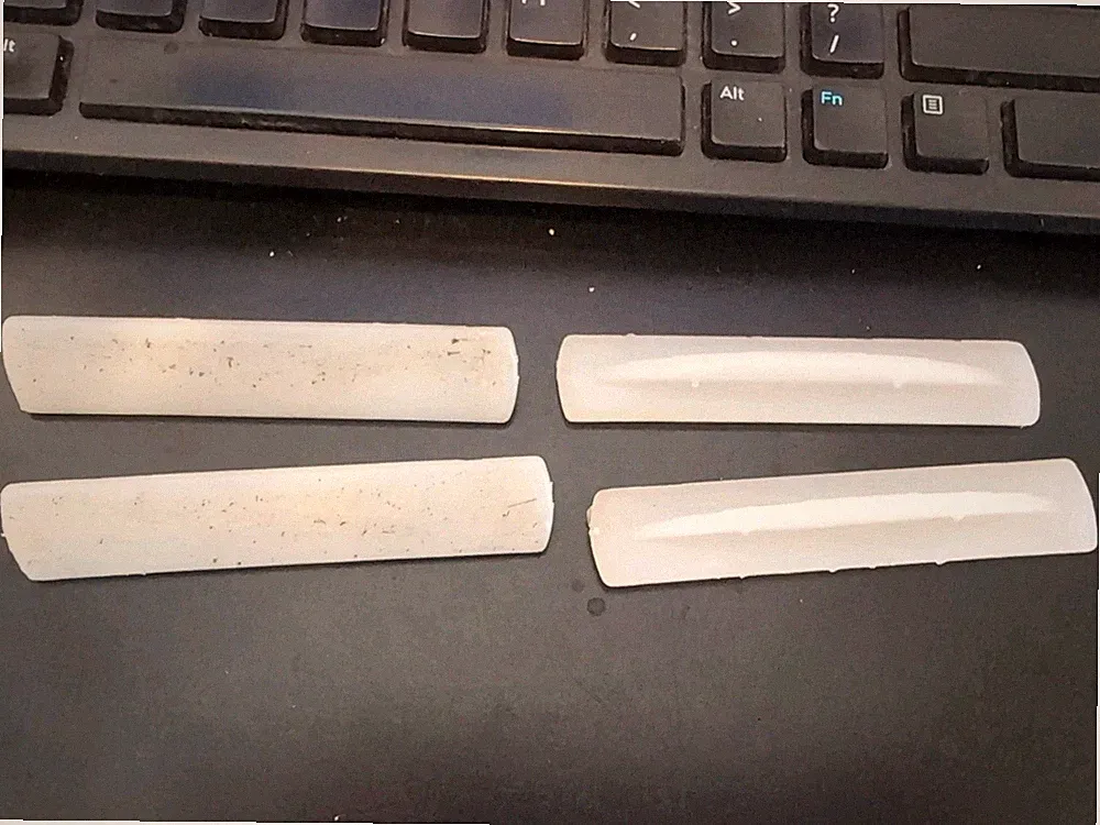 4 Lazboy Recliner plastic feet/bumpers, under wooden frame