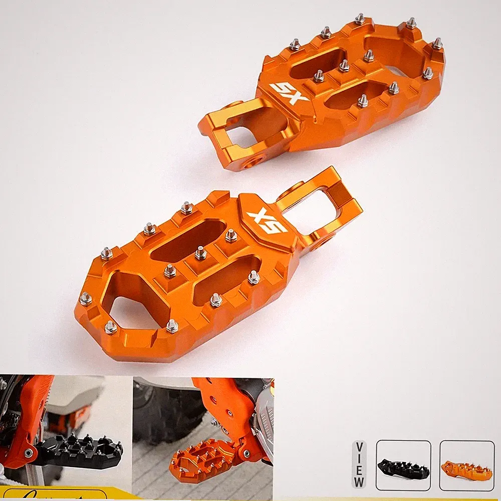 Foot Pegs Footpeg Footrest Pedals For 125 150 250 SX 125SX 150SX 250SX 2016-2022