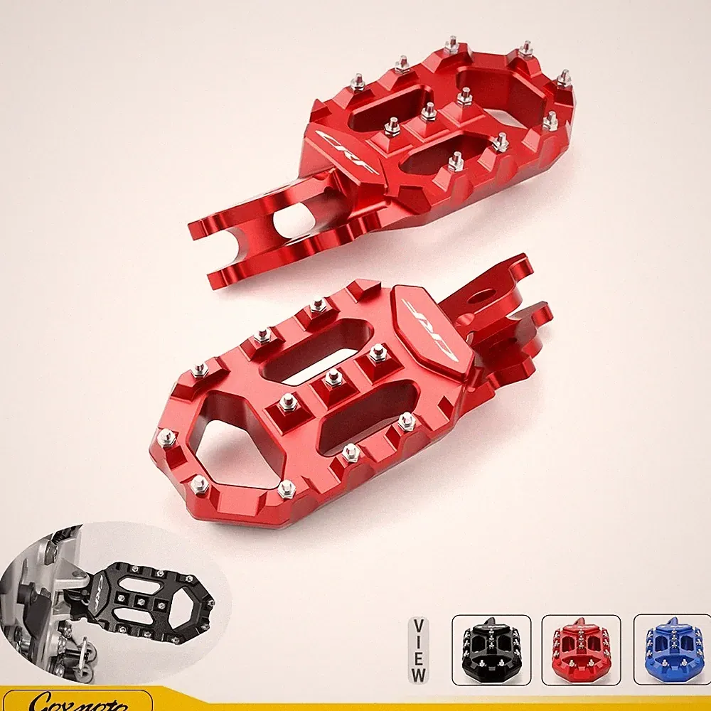 For Honda CRF450R CRF150R CRF250R Foot Pegs Dirt Bike Footpegs Footrest Pedals