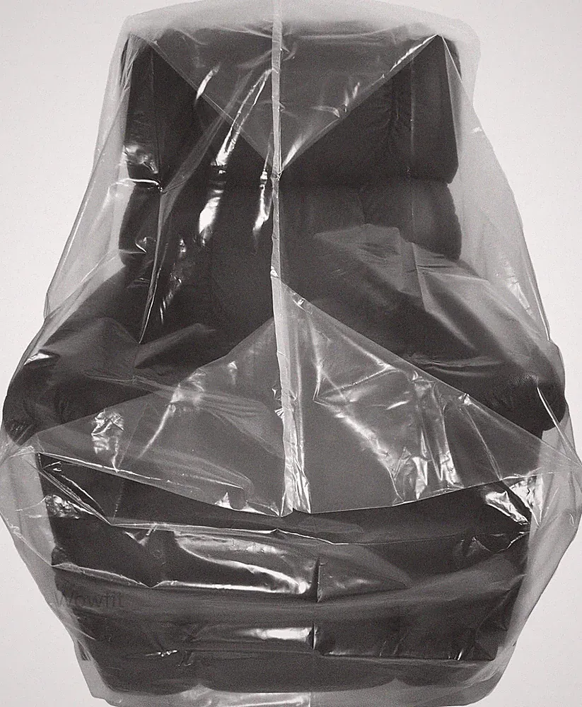 Furniture Cover Dust-Proof Moving Bag for Chairs, Recliners & Boxes – Clear, Odo