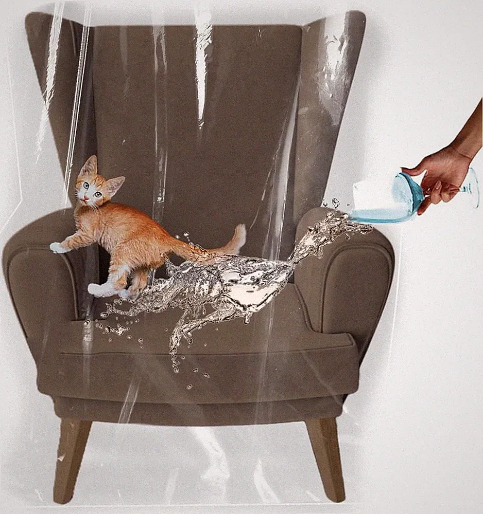 LAMINET Armchair/Recliner Cover - Clear