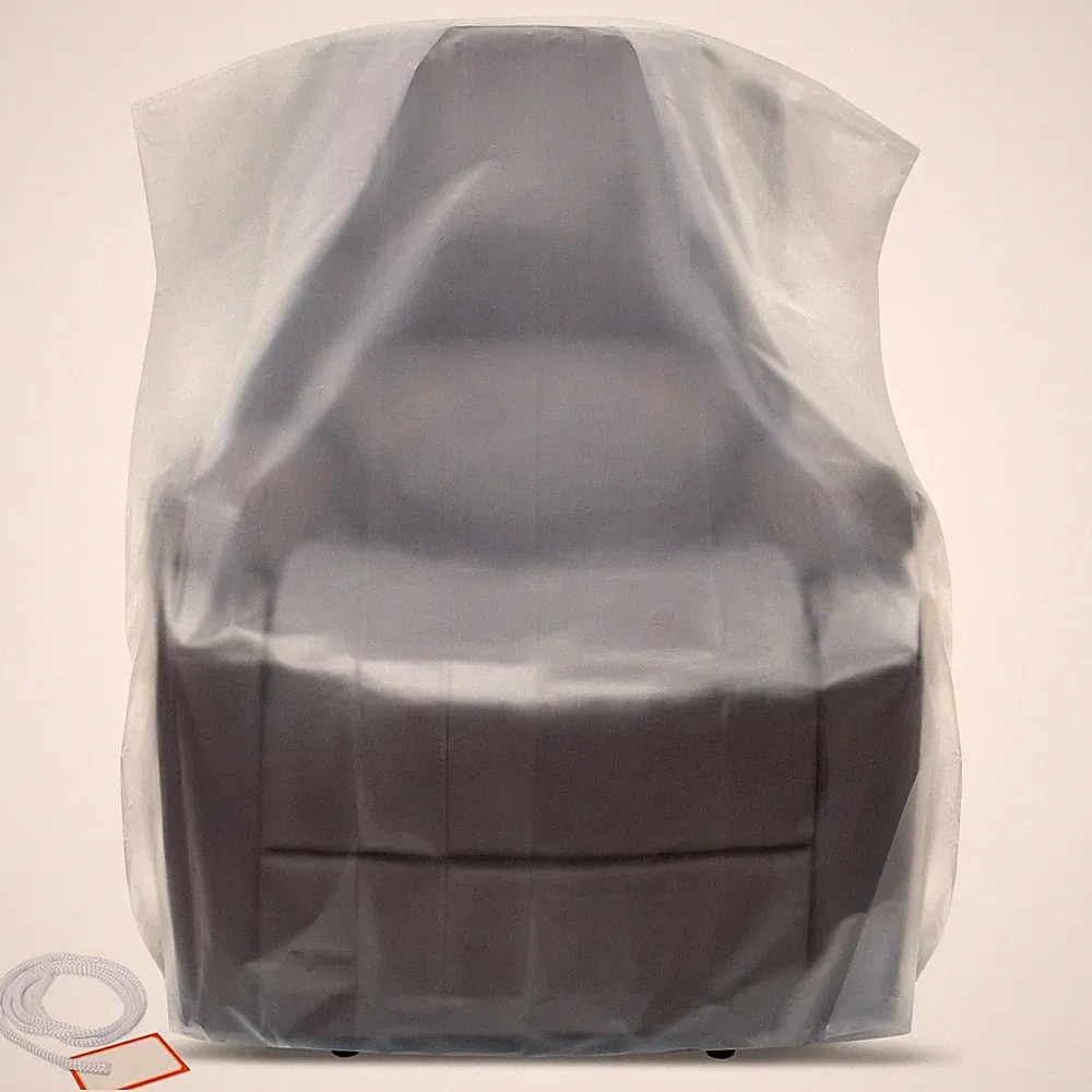 New Listing Plastic Furniture Covers for Moving Storage - Heavy-Duty Chair Cover Protecto...