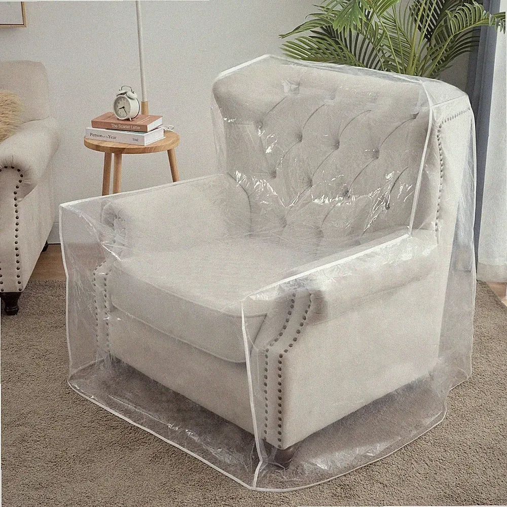 Plastic Armchair Chair Covers For Pets Waterproof Heavy Duty Plastic Recliner Co