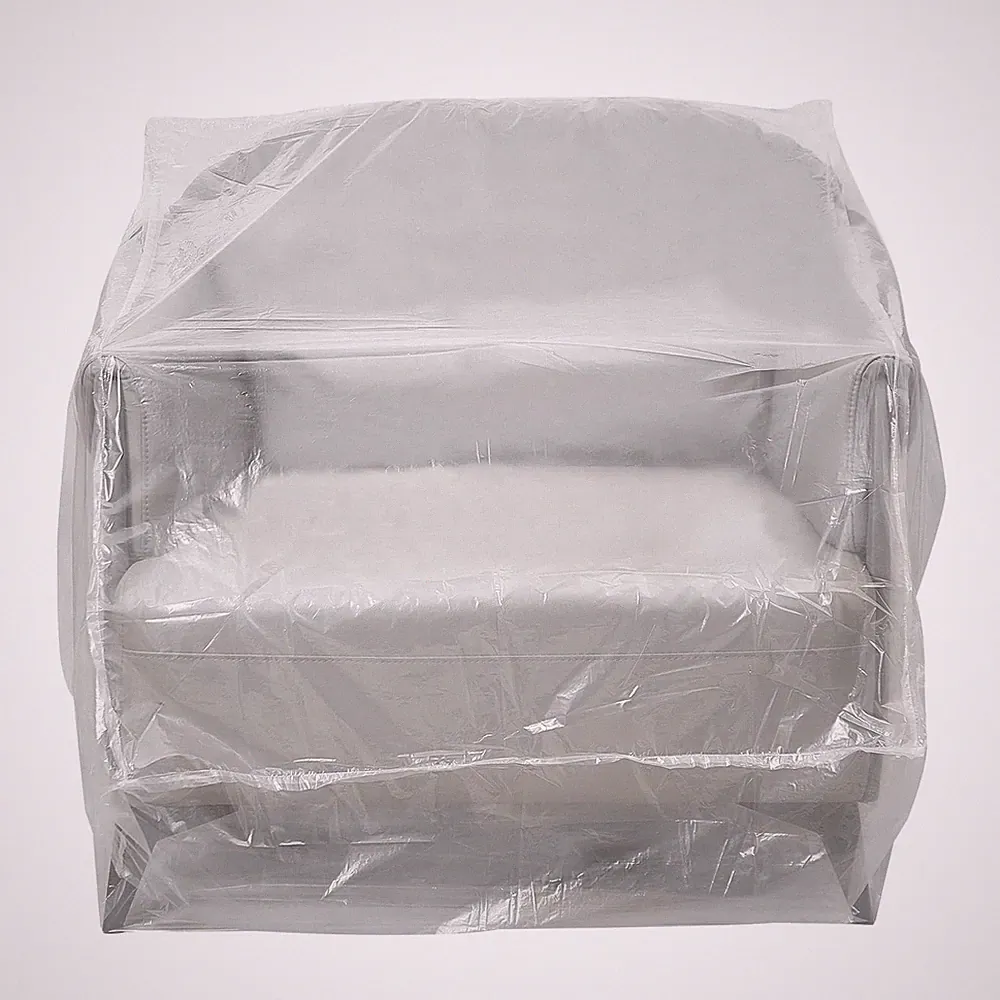 Plastic Chair Cover Furniture Protector for Moving Armchair Recliner 64"x42"x34"