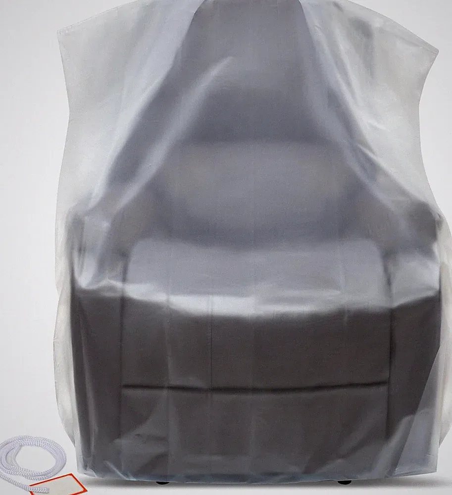 Plastic Furniture Covers for Moving Storage - Heavy-Duty Chair Cover Protectors